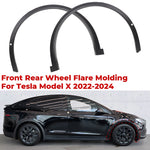 Car Front Fender Arch Eyebrow For Tesla Model x 2016-2024 1078207-00-f 1078209-00-f 1035288-00-l 1035289-00-l Wheel Flare Arch