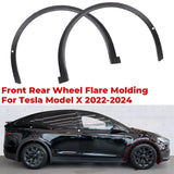 Car Front Fender Arch Eyebrow For Tesla Model x 2016-2024 1078207-00-f 1078209-00-f 1035288-00-l 1035289-00-l Wheel Flare Arch