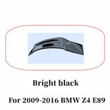 For 2009-2016 BMW Z4 E89 R Style FRP Materia Black carbon Rear Trunk Lid Car Wings Ducktail Lip Spoiler Accessories part