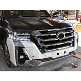 Land cruiser LC200 Converted to LIMGENE style body kit front bumper with new headlights fit for LC200 2016-2019