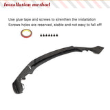 Carbon Fiber Front Bumper Lip Spoiler Splitters for BMW F87 M2 Competition M2C 2018 2019 2020 Front Bumper Spoiler Body Kits