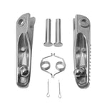 Driver Foot Pegs Footrests Fit For YAMAHA MT09 2021-2025 XSR900 YZF-R7 2022-2024 Motorcycle Front Pedals