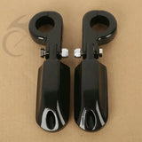 32mm Universal Highway Foot Pegs & Mount For Yamaha Kawasaki Suzuki Honda Harley