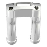 4" Tall Handlebar Riser Clamp For Harley Softail Breakout Standard Street Bob FXBB FXDR FXBR 1.25" Bar