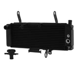 Radiator Cooler Aluminum Black For SUZUKI SV650S SV650A SV650SA 2003-2004