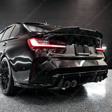 For Bmw 3 Series G20 320i 330d 330e 330i M340i M 340d G80 M3 2019-2023 PSM Style Rear Roof Lip Spoiler Wing ABS Car Accessories