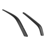 4PCS Black ABS Fender Flare Extension For Jeep For Wrangler JK 2007-2017 J401