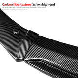 Front Lip Spoiler Apron For Jaguar XF 2008-2014 ABS Gloss Black Head Bumper Chin Shovel Guard Car Styling Carbon