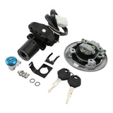 Ignition Switch Lock Fuel Gas Cap Key Set Fit For Kawasaki Ninja 400 Z400 2018-2024