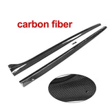 Carbon Fiber / FRP Car Side Skirts Extension for Audi A5/ A5 S Line/ S5 Coupe 2 Door Convertible 2008-2016 Car Styling Side Lip