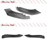 Carbon Fiber/FRP Car Front Bumper Lip Spoiler Splitters for BMW 4 Series F32 F33 F36 M Sport 2013-2017 Car Front Racing Body Kit