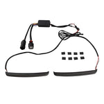 Motorcycle LED Saddlebag Run Brake Turn Lamp Lights For Harley Touring 2014-2023