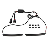 Motorcycle LED Saddlebag Run Brake Turn Lamp Lights For Harley Touring 2014-2023