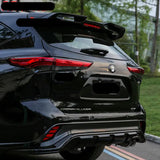 For Toyota 4th Generation Highlander Spoiler 2021 2022 2023 Highlander Upgrade Trunk Top Wing Modified Sports Spoilers
