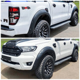 6'' Wheel Arch Extension Fender Flares for Ford Ranger Wildtrak Limited XLT XL 2015-2022 T7 T8 Models Dual Cab Mudguards