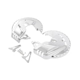 Motorcycle Front Brake Rotor Covers LED Ring Of Fire For Honda Goldwing GL 1800 2001-2017 F6B 2013-2017