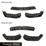 Carbon Fiber Car Front Bumper Lip Spoiler for BMW 5 Series G30 G38 540i M Sport Sedan 2017-2020 Front Lip Chin Apron Body Kits