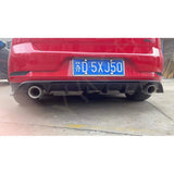 for Volkswagen Golf 7.5 GTI MK7.5 GTI TCR   High quality car rear bumper diffuser Rear side splitter spoiler lip