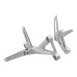 Motorcycle Passenger Foot Pegs Footrests Bracket Set For Honda CB500F CBR500R 2016-2024