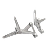 Motorcycle Passenger Foot Pegs Footrests Bracket Set For Honda CB500F CBR500R 2016-2024