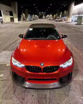 For BMW M3 M4 F80 F82 F83 2020-2024 High Quality Carbon Fiber Car Bumper Front Lip Spoiler Diffuser Protective Cover Body Kit