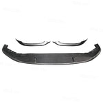 Carbon Fiber Car Front Bumper Splitter Front Lip Chin Spoiler Diffuser Parts MP style For BMW 5 Series G30 G38 525 540i 2021+