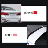 Carbon Fiber Ducktail Trunk  Spoiler Carbon Fiber Car Rear Spoiler Wing For 3 Series F30 Boot Spoiler