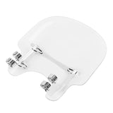Motorcycle Clear Windscreen Windshield With 39mm Clamps For Harley Sportster XL883 1200 Dyna Wide Super Glide Fat Street Bob