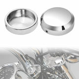 Motorcycle Front Fork Stem Upper Nut Covers For Harley Sportster 2014-2020 Softail Dyna 2009-2020