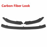 High Quality 3 Piece Car Front Bumper Splitter Lip Diffuser Chin Spoiler Guard For VW For Golf MK6 GTI 2010 2012 2013 Body Kit