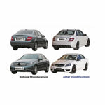For BEN-Z W204 AMG C63 BODYKIT 11-13 4D