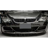 Carbon Fiber Front Bumper Lip for BMW 6 Series E63 E64 M6 2006-2010 Head Bumper Chin Lip Spoiler Aprons FRP Car Styling