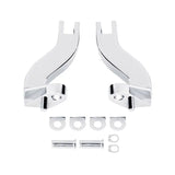 Motorcycle Rear Passenger Foot Peg Pedals Mounting Kit For Harley Touring Models CVO Electra Street Glide Road King 93-20