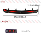 Front Bumper Lip Spoiler Splitters For BMW F90 M5 2018 2019 2020 Carbon Fiber Front Bumper Lip Spoiler Splitters Bumper Guard