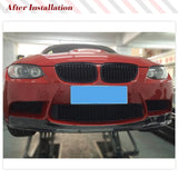 Carbon Fiber/FRP Car Front Bumper Lip Spoiler Splitters for BMW E90 E92 E93 M3 Bumper 2008 - 2013 Front Body Kits Lip Spoiler