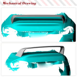 Dry/ Wet Carbon Fiber Car Rear Trunk Spoiler For BMW 2 Series G87 M2 G42 Coupe 2020-2022 MP Style Rear Trunk Spoiler Wing Lip