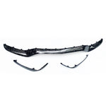 Carbon Fiber Front Bumper Lip With Side Splitter for Benz W205 C205 S205 C63 & C63s AMG Sedan Coupe Wagon 2015 - 2023