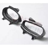 Motorcycle Ram Air Intake Tube Duct Cover Fairing For Yamaha 1000 YZF R1 2004 2005 2006 YZF-R1 Rubber