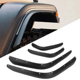 For Jeep Wrangler JL 2018+ 2021 2022 2023 Car Front Rear Mudguard Low Fender Splash Protector Protective Guards Flares Mudflaps