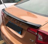 For 2011-2019 Volvo S60 T3 T4 T5 ABS Plastic Bodykit Rear Trunk Lid Boot Ducktail Lip Car Spoiler Wings Tuning Accessories