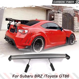 Carbon Fiber Trunk Spoiler for Subaru BRZ 2013-2018 Toyota GT86 2012-2017 Racing Rear Wing Spoiler GT Power Rear Racing Spoiler