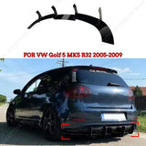 Rear Bumper Diffuser Flag Spoiler Splitter Lip Accessories For VW Golf MK5 R32 MK6 MK7 7.5 MK8 GTI MK7R 7.5R 2005-2022 Tuning