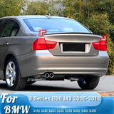 E90 Sedan M3 Style Rear Spoiler For BMW 3 Series 323i 325i 328i 335i 335xi M3 2005-2012 Trunk Wing Car Accessories Tuning