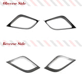 For Porsche 911 Carrera 4 GTS 2017UP Car Front Bumper Air Vent Cover Prepreg Dry Carbon Fiber Air Vent Cover Trims Front Spoiler