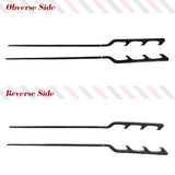 4PCS DRY Carbon Fender Vents Trim Side Fender Air Vents Strip For Maserati Levante Coupe Base Sport S Sport Diesel 2017 2018