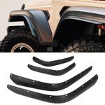 Car Front Rear Mudguard Low Fender For Jeep Wrangler JL 2018-2025 2022 2023 Splash Protector Protective Guards Flares Mudflaps