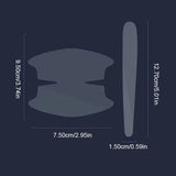 8PCS Universal Car Door Handle Bowl Scratch Protective Stickers Transparent Car Handle Anti-collision Protection Strip