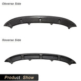 Carbon Fiber Car Front Bumper Lip Spoiler for Volkswagen VW Golf 6 MK6 GTI 2010-2015 Racing Front Lip Chin Apron Body Kit FRP