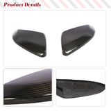 For Honda Civic 10th 2016-2018 DRY Carbon Fiber Car Rearview Side Mirror Cover Shell Cap Exterior Sticker Rear View Case Trim