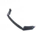 Front Bumper Lip Cover for BMW F85 X5M F86 X6M 2015 2016 2017 2018 Front Chin Spoiler ABS Gloss Black 3Pcs/set